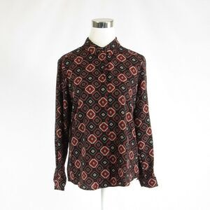 Carmen Marc Valvo black blouse S